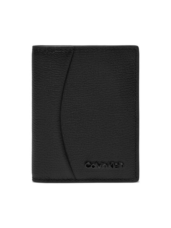 Calvin Klein Calvin Klein Mali muški novčanik MINIMAL FOCUS BIFOLD 10CC W/BILL K50K511936 Crna