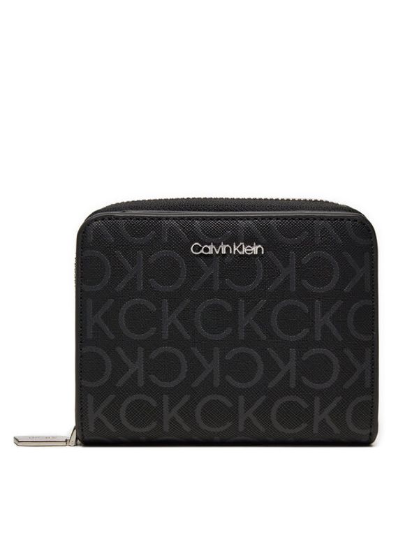 Calvin Klein Calvin Klein Mali ženski novčanik Around Mono K60K612433 Crna