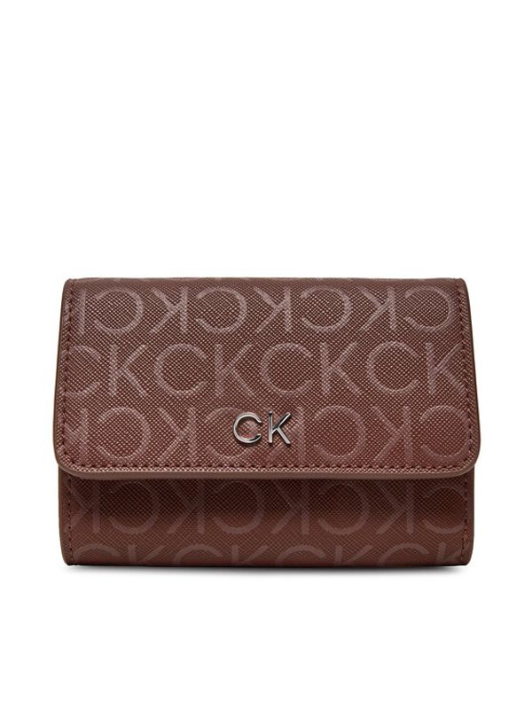 Calvin Klein Calvin Klein Mali ženski novčanik Ck Daily Sm Trifold_Mono K60K612684 Tamnocrvena
