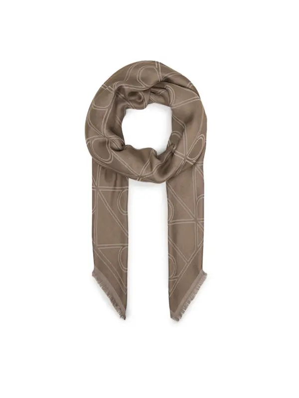 Calvin Klein Calvin Klein Marama Emblem Aop Contrast Lw Square Sc LV04F8077G Bež