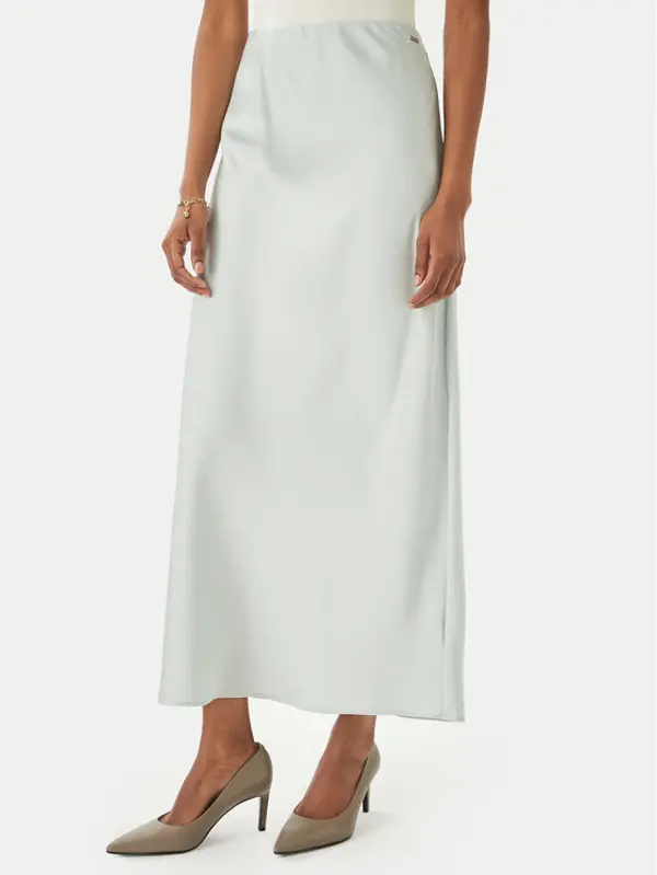 Calvin Klein Calvin Klein Maxi suknja LV044F621G Zelena Regular Fit