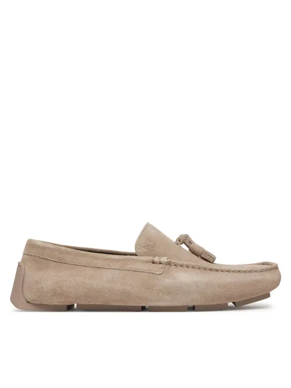 Calvin Klein Calvin Klein Mokasinke Driver Tassels Su HM0HM02028 Bež