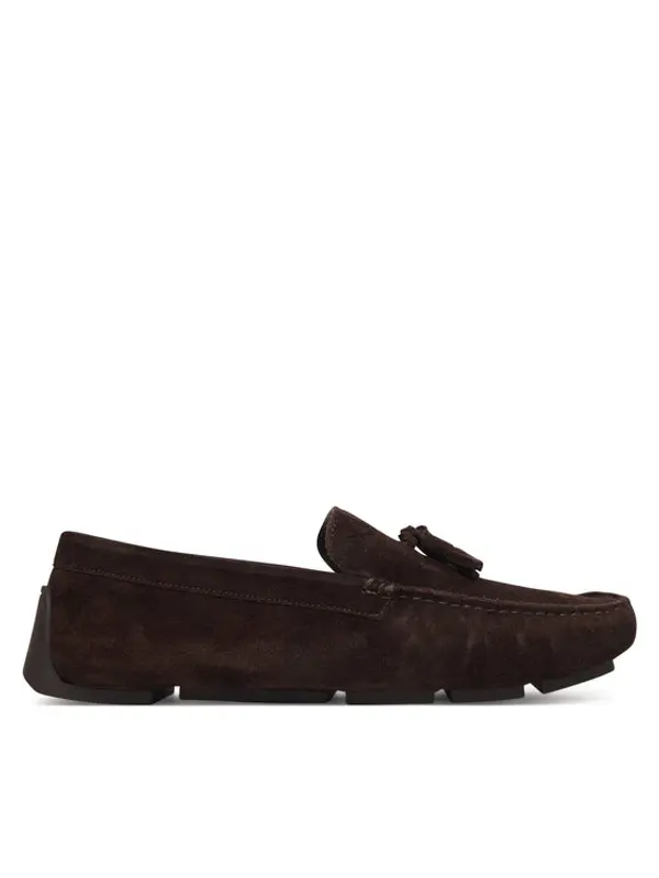 Calvin Klein Calvin Klein Mokasinke Driver Tassels Su HM0HM02028 Smeđa