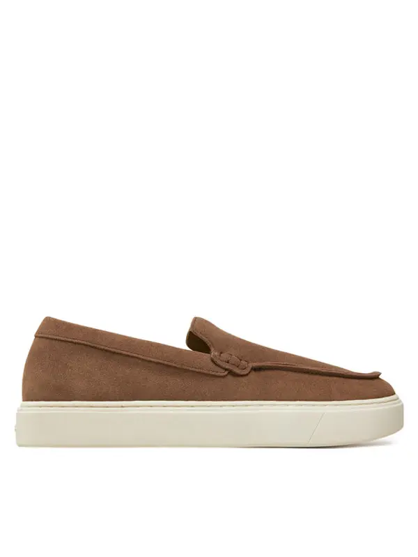 Calvin Klein Calvin Klein Mokasinke Moccasin Suede HM0HM01794 Smeđa