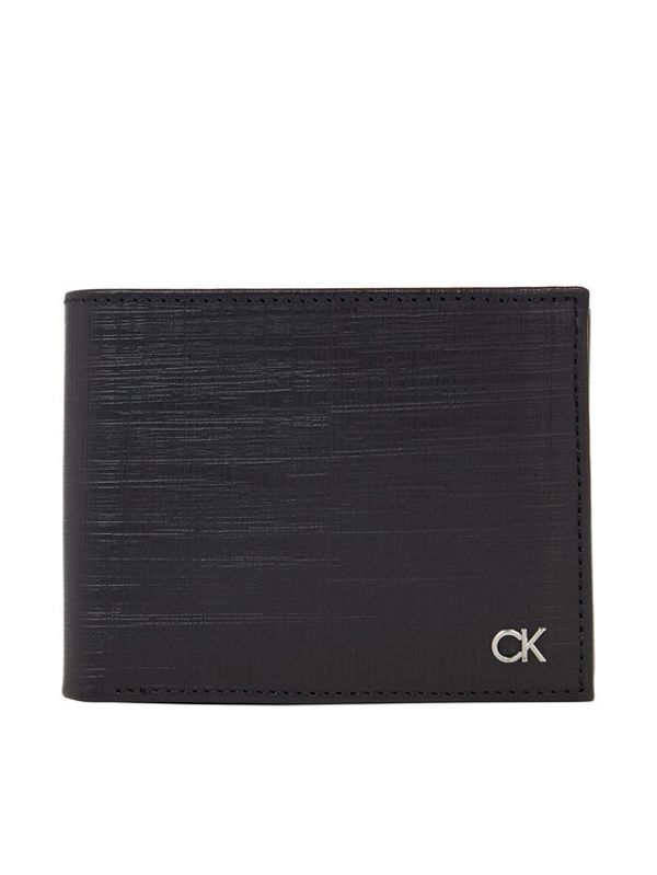 Calvin Klein Calvin Klein Muški novčanik Ck Must Trifold 10Cc W/Coin K50K510878 Crna