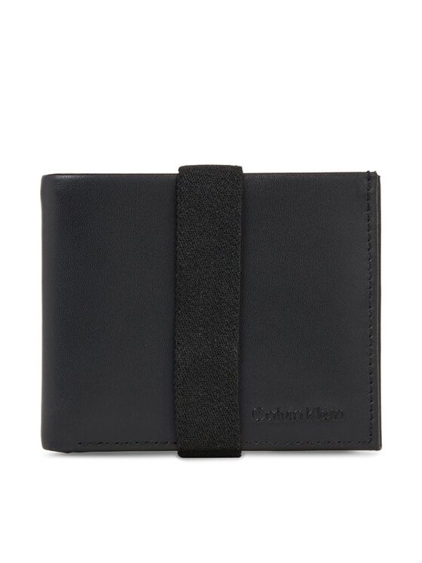 Calvin Klein Calvin Klein Muški novčanik Ck Spw Tech Bifold 6Cc W/Bill K50K510910 Crna