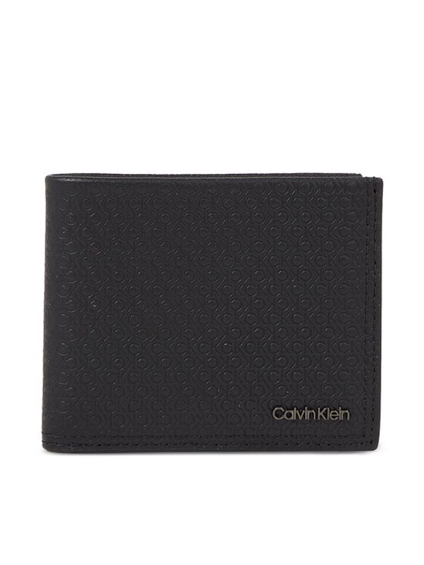 Calvin Klein Calvin Klein Muški novčanik Minimalism Bifold 6Cc W/Bill K50K510894 Crna