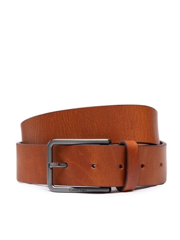 Calvin Klein Calvin Klein Muški remen Warmth Oiled Grain 35Mm K50K509654 Smeđa