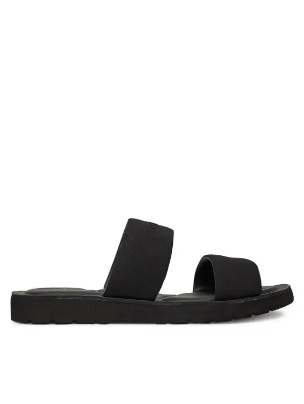Calvin Klein Calvin Klein Natikače Double Strap Cv Logo HM0HM01801 Crna