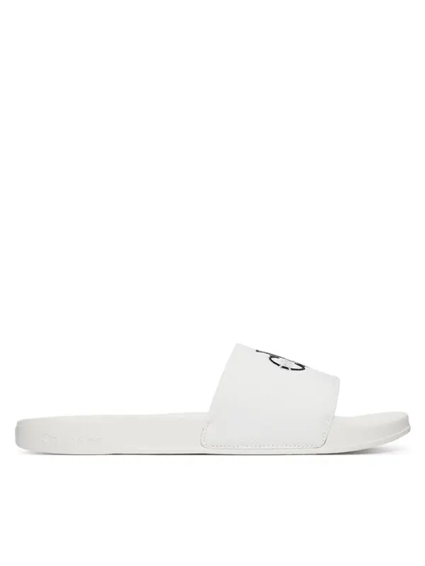 Calvin Klein Calvin Klein Natikače Ess Slide Cv YM0YM01393 Bijela