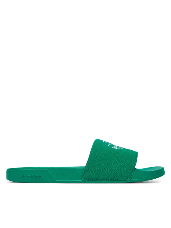 Calvin Klein Calvin Klein Natikače Ess Slide Cv YM0YM01393 Zelena