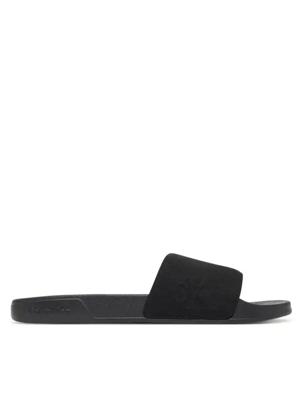 Calvin Klein Calvin Klein Natikače Ess Slide Hf Side Logo Cv HM0HM02227 Crna