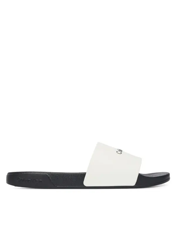 Calvin Klein Calvin Klein Natikače Ess Slide Monobrand Cv HM0HM02107 Bijela