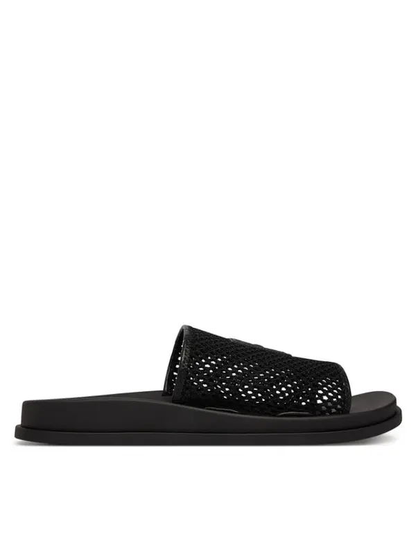 Calvin Klein Calvin Klein Natikače Mesh Mule Slides HW0HW02889 Crna