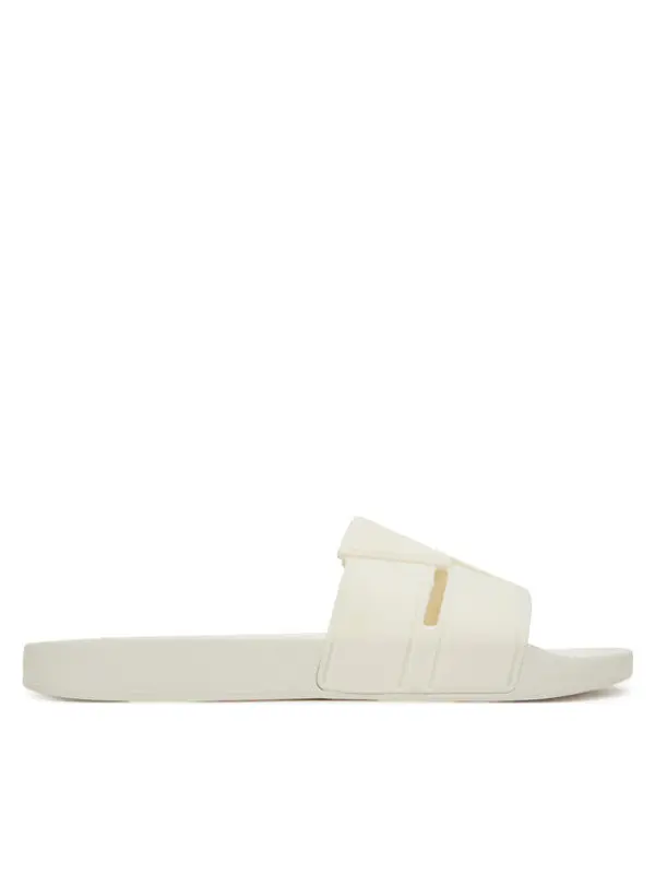 Calvin Klein Calvin Klein Natikače Pool Slide Double T HM0HM01752 Bijela