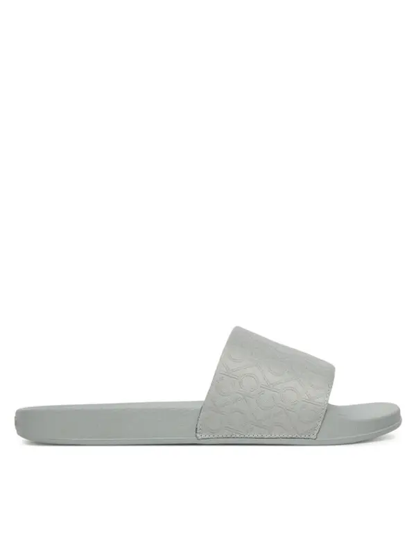 Calvin Klein Calvin Klein Natikače Pool Slide - Jacq HW0HW02420 Siva