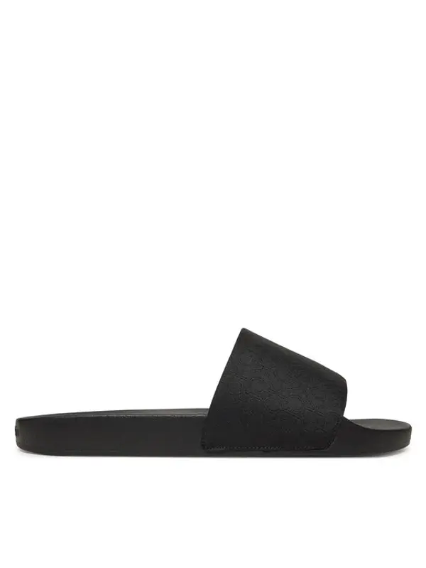 Calvin Klein Calvin Klein Natikače Pool Slide Jaq Mono HM0HM01762 Crna