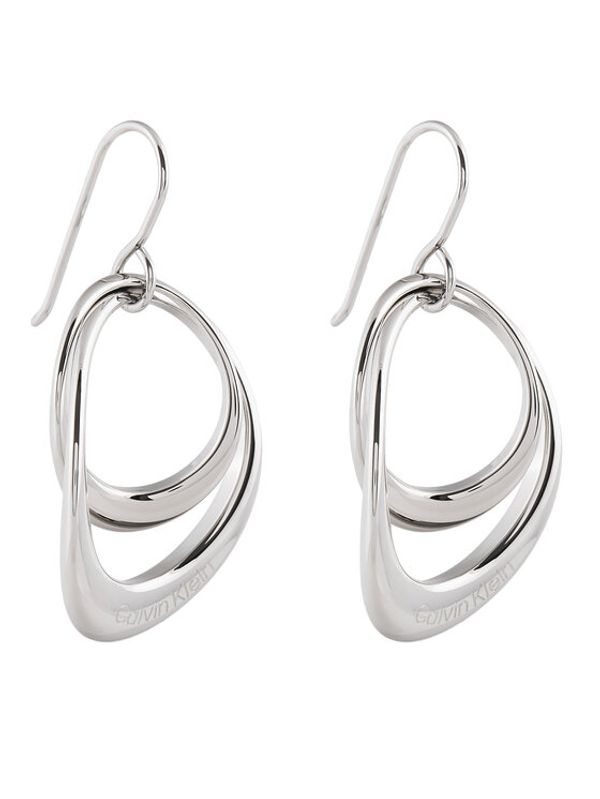 Calvin Klein Calvin Klein Naušnice 35000004 Srebrna
