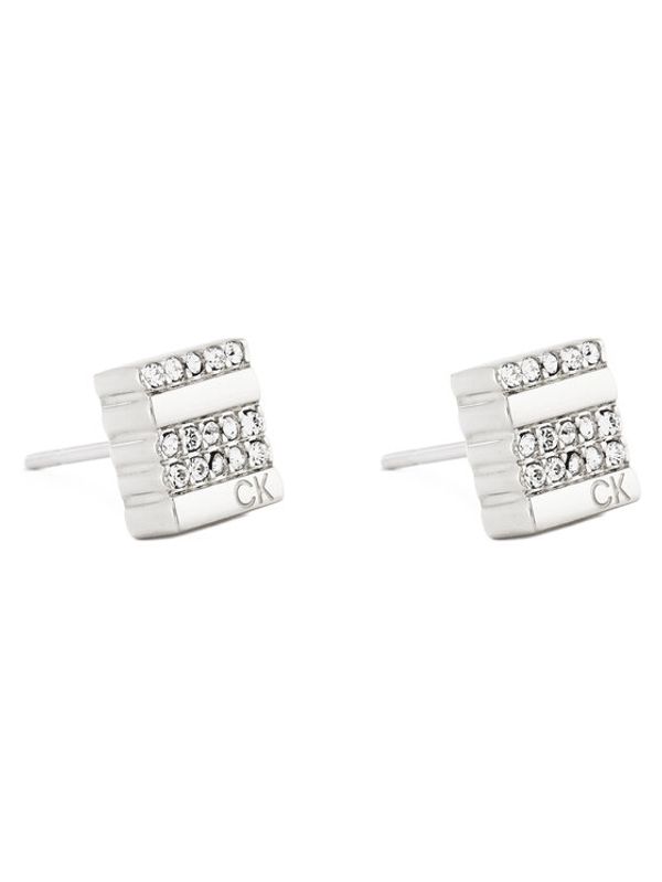 Calvin Klein Calvin Klein Naušnice 35000370 Srebrna