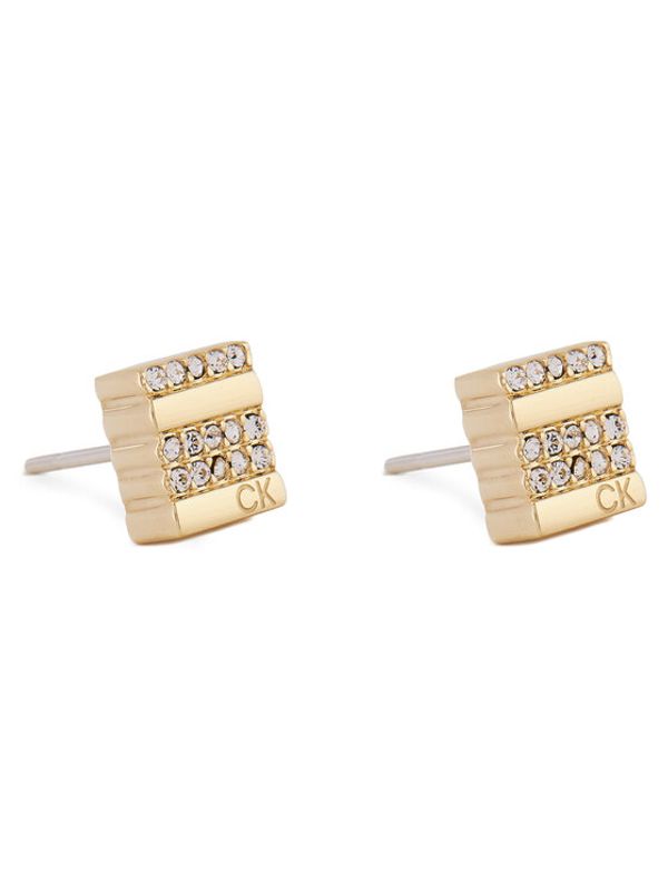 Calvin Klein Calvin Klein Naušnice 35000371 Zlatna