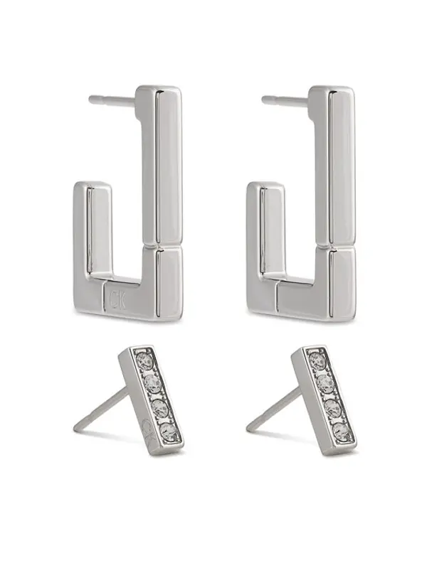 Calvin Klein Calvin Klein Naušnice 35000459 Srebrna