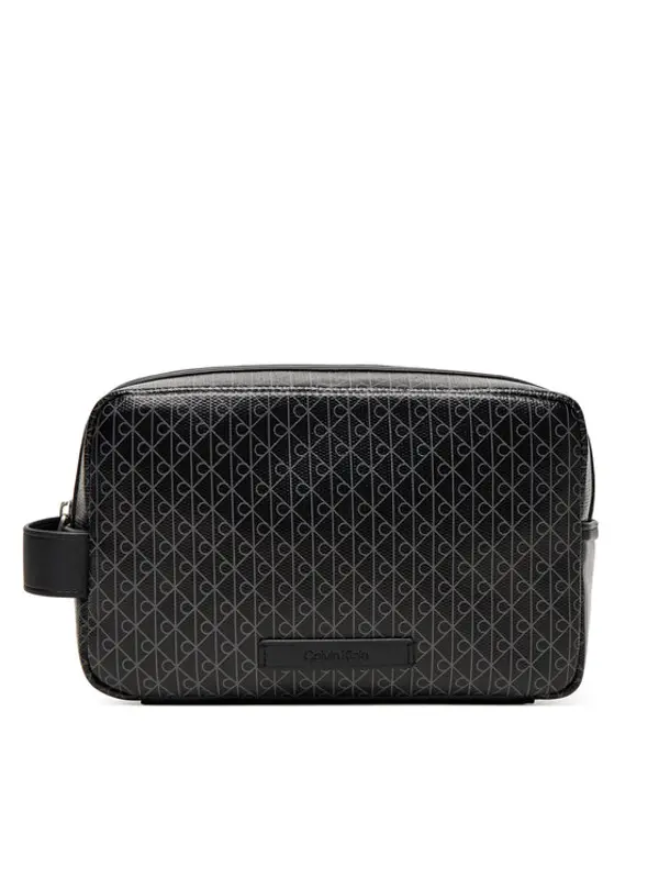 Calvin Klein Calvin Klein Neseser Coated Dopp Kit LV04D1082G Crna