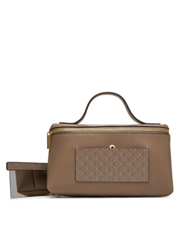 Calvin Klein Calvin Klein Neseser Emblem Aop Beauty Case Giftset LV04F1102G Smeđa