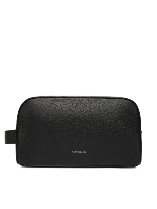Calvin Klein Calvin Klein Neseser Foil Emboss Dopp Kit LV04D1031G Crna