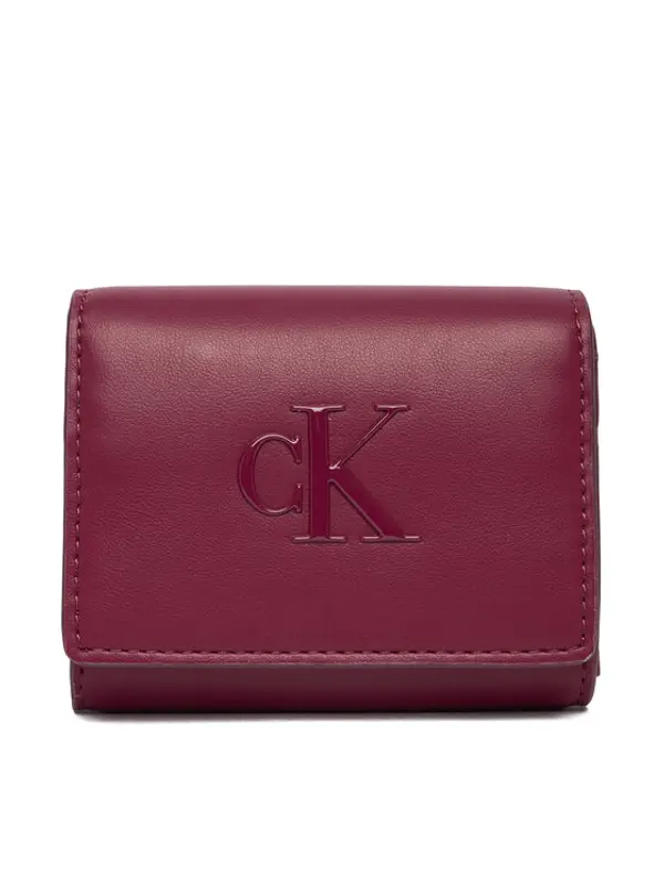 Calvin Klein Calvin Klein Novčanik Bold Ck Medium Bifold LV04F1047G Tamnocrvena