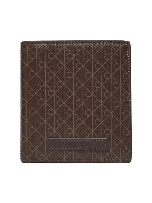 Calvin Klein Calvin Klein Novčanik Coated Ns Slim Billfold LV04D1084G Smeđa