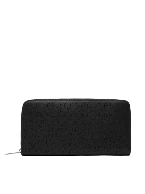 Calvin Klein Calvin Klein Novčanik Emblem Aop Perfor Lg Zip Around LV04F1151G Crna