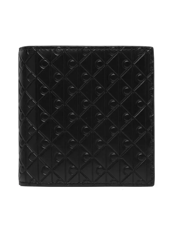 Calvin Klein Calvin Klein Novčanik Embossed Emblem Trifold LV04D1145G Crna