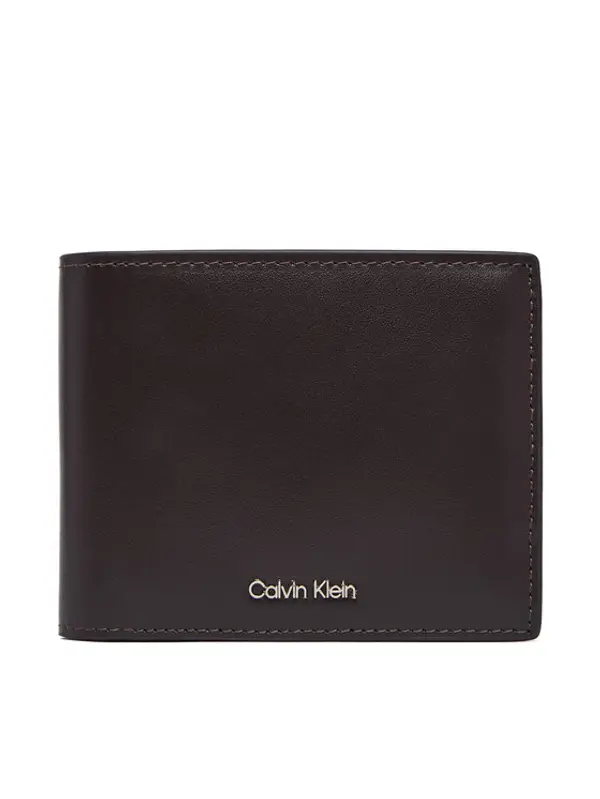 Calvin Klein Calvin Klein Novčanik Raised Billfold W/ Coin LV04D1163G Smeđa