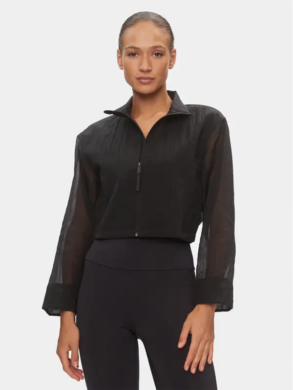 Calvin Klein Performance Calvin Klein Performance Jakna protiv vjetra 00GWS4O516 Crna Relaxed Fit
