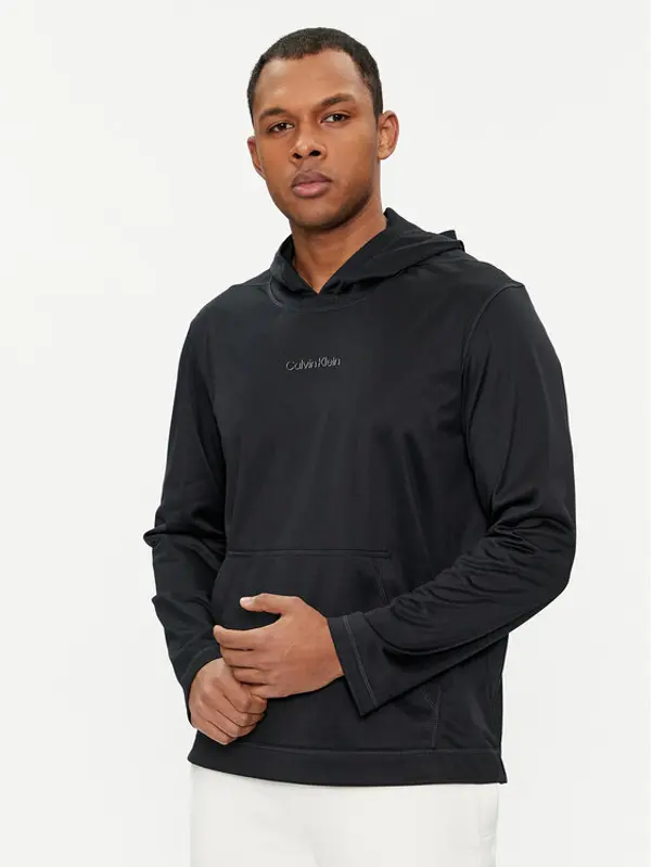 Calvin Klein Performance Calvin Klein Performance Majica dugih rukava 00GMS4W328 Crna Regular Fit