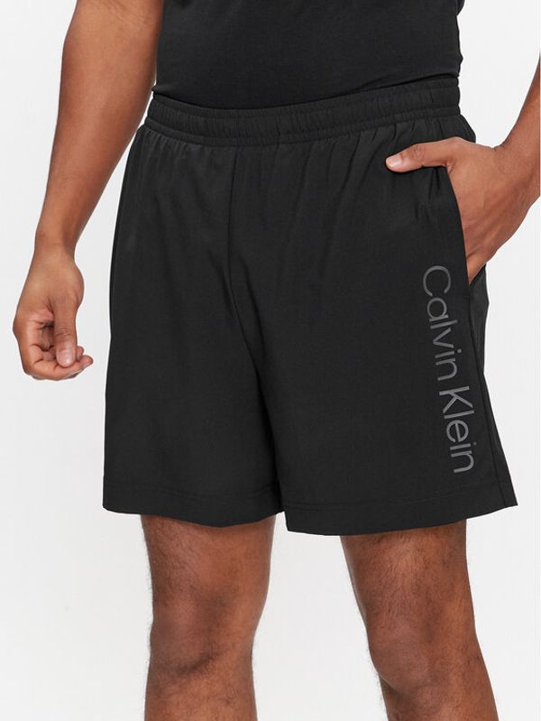 Calvin Klein Performance Calvin Klein Performance Sportske kratke hlače 00GMS4S839 Crna Regular Fit