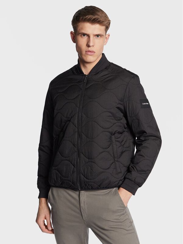 Calvin Klein Calvin Klein Pernata jakna Crinkle K10K110680 Crna Regular Fit