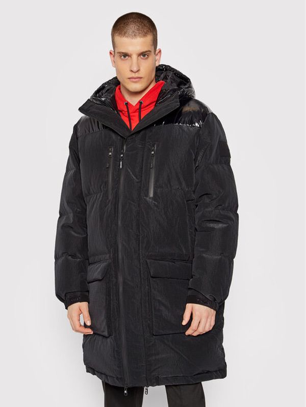 Calvin Klein Calvin Klein Pernata jakna High Shine K10K107931 Crna Regular Fit