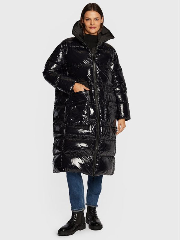 Calvin Klein Calvin Klein Pernata jakna High Shine K20K204687 Crna Regular Fit