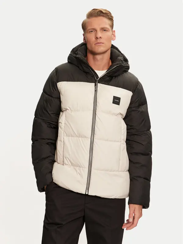 Calvin Klein Calvin Klein Pernata jakna K10K114384 Bež Regular Fit