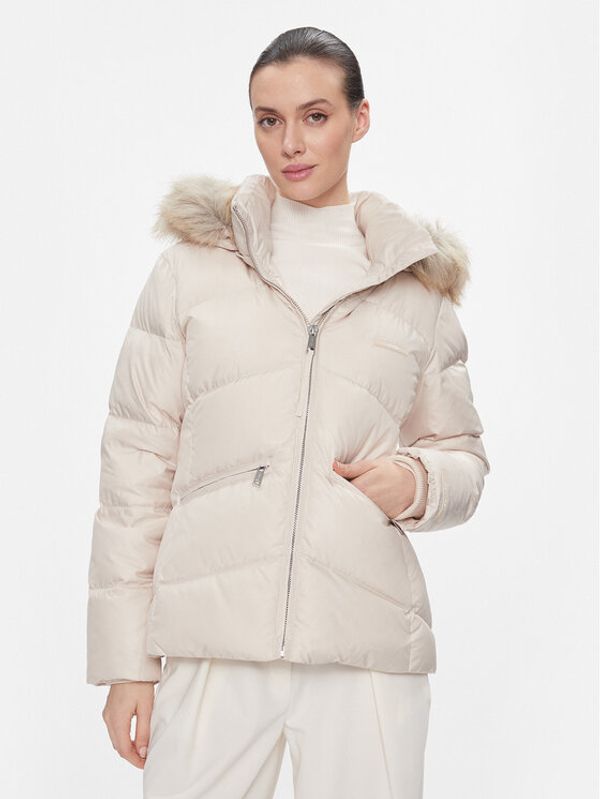 Calvin Klein Calvin Klein Pernata jakna K20K207070 Bež Regular Fit