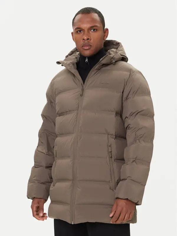 Calvin Klein Calvin Klein Pernata jakna LV04LD516G Bež Regular Fit