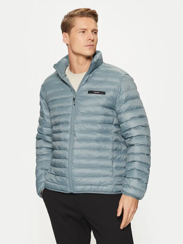 Calvin Klein Calvin Klein Pernata jakna Quilted Lw Jacket K10K113474 Plava Regular Fit