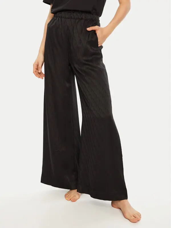 Calvin Klein Calvin Klein Pidžama hlače 000QS7304E Crna Relaxed Fit