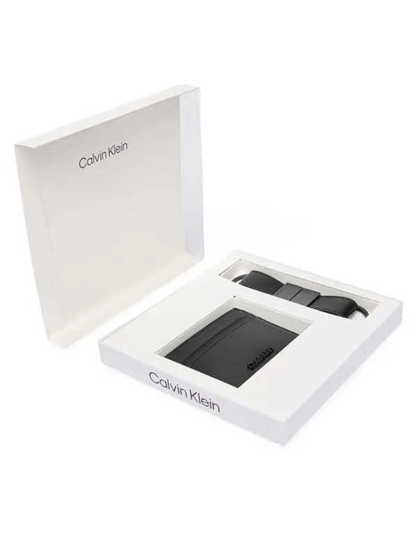 Calvin Klein Calvin Klein Poklon set Gs Ccholder 6Cc + Keyfob K50K512393 Crna