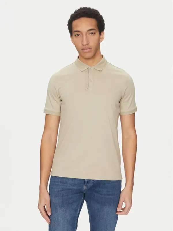 Calvin Klein Calvin Klein Polo K10K114135 Siva Regular Fit