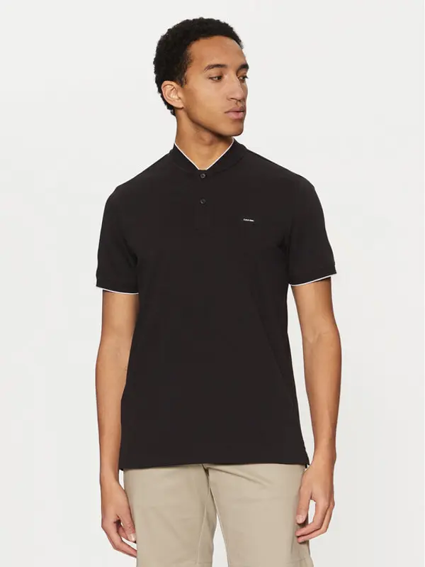 Calvin Klein Calvin Klein Polo K10K114139 Crna Regular Fit