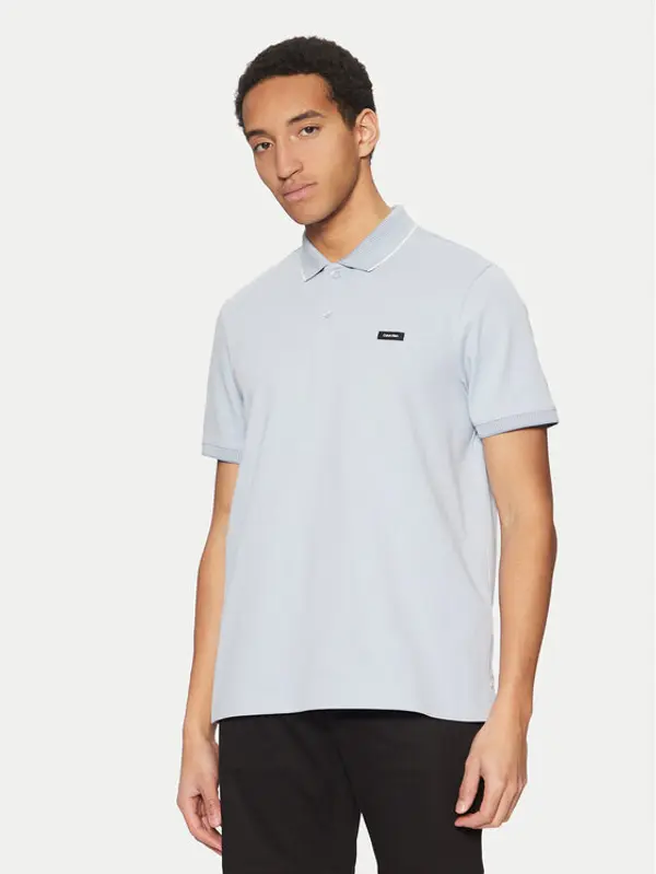 Calvin Klein Calvin Klein Polo K10K114141 Plava Regular Fit