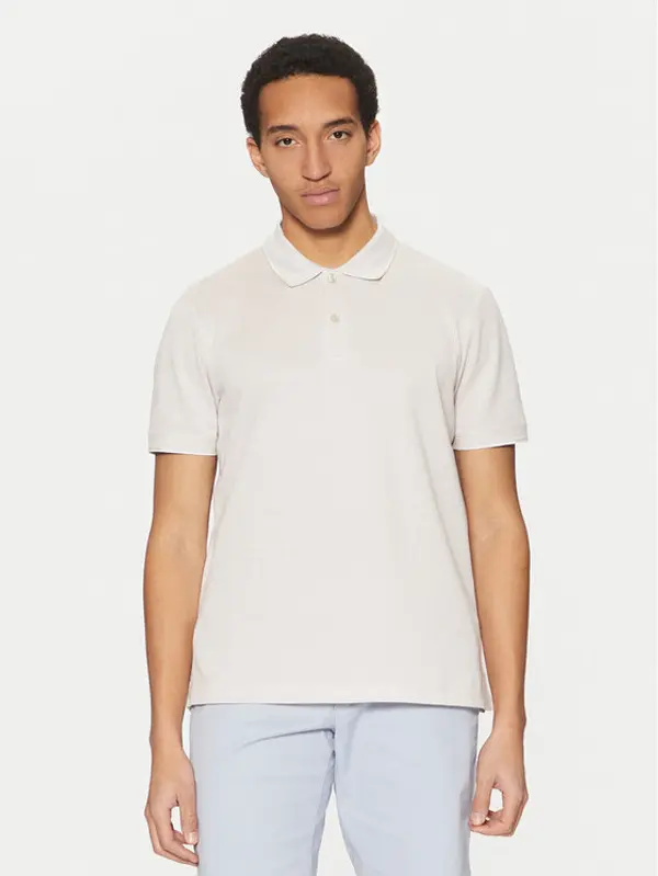 Calvin Klein Calvin Klein Polo K10K114475 Bež Regular Fit
