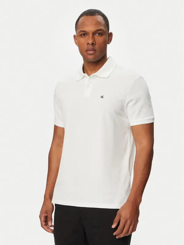Calvin Klein Calvin Klein Polo LV040EM269 Bijela Regular Fit